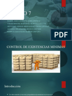 Unidad 4 Control de Existencias Minimas