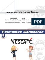 Evolución de La Marca Nescafé