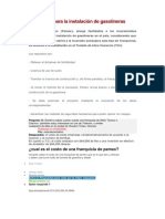 Requisitos para La Instalación de Gasolineras