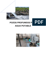 Pozos Profundo para Agua Potable