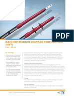 Raychem Medium Voltage Termination (HVT) : 5 KV - 35 KV