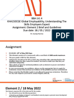 BBA LVL4 KHA150CGE Global Employability Element 2 Assignment Brief and Guidelines