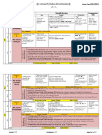 Syllabus Distribution 3ms 2022-2023