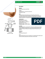 Datasheet 16523 Plain Bearing Sintered Bronze With Collar - en