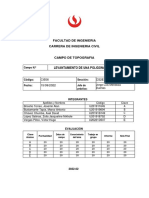 Facultad de Ingenieria Carrera de Ingenieria Civil: Levantamiento de Una Poligonal Cerrada