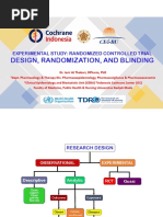 Lecture 7 Research Design Experimental (RCT) - Dr. Jarir at Thobari, PH.D., D. Pharm (2022)