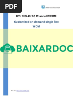 Utl DWDM 10g Mu Datasheet 01