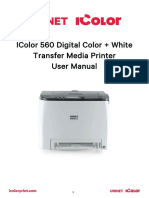 UNINET IColor 560 User Manual