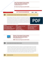 Software Engineering: Elysium Technologies Private Limited