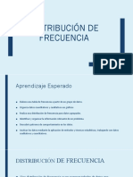 Distribución de Frecuencia 2022