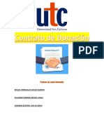 Contrato de Donación