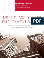 2022 MSCF Employment Report