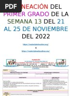 Planeación1erGradoSemana13Ciclo22 23MEX