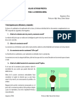 Hoja de Actividad Práctica. Tema 6. La Conciencia Moral