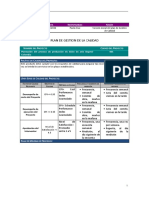 Plan de Gestión de Calidad - Ejplo