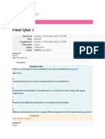 UGRD-IT6200A Data Communication and Networking 1 FINAL QUIZ 1&2