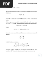 3 Funciones Escalares de Un Vector