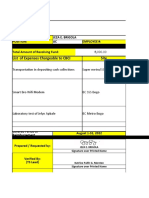 Chargeable To Cbci - Reimbursement August 1-31, 2022