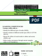 3.MIL 4. Types of Media (Part 1) - Types of Media and Media Convergence