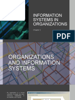 PRESENTATION SYSTEMS THINKING CHAPTER 3 - Information Systems in Organizations