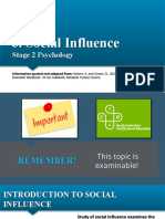 Social Influence Part 1