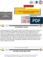 Arduino Based Accident Prevention System Using