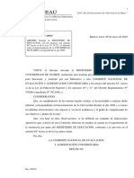 Oneau: Comisión Nacional de Evaluación y Acreditación Universitaria