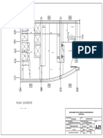 Plano Arquitectura Existente A-01