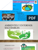 Ambientes y Entornos Saludables