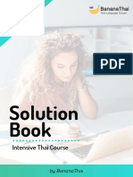 Intensive Thai - Solution Book