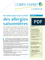 Allergies Saisonnières