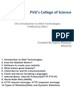 Chapter 1-Introduction To Web Technologies