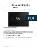 Uso de Linux Mint