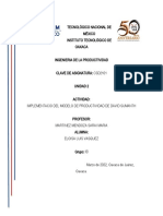 Implementacio Del Modelo de Productividad de David Sumanth