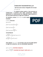 Clase 22 MÉTODO DE INTEGRACIÓN TRIGONOMÉTRICA - 03