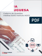 Caderno de Questoes Ineditas Estilo Instituto Aocp