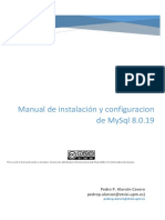 Manual de Instalación y Configuracion de MySql 8.0.19