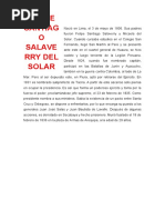 Biografia Felipe Santiago Salaverry Del Solar