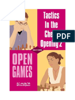 Tactics in The Chess Opening 2 Open Games