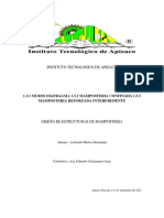 3.1 Muros Diafragma 1.3.2 Mamposteria Confinada 1.3.3 Mamposteria Reforzada Interiormente