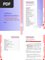 Cartilla Metodológica ANALISIS FINANCIERO