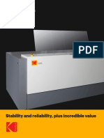 KODAK ACHIEVE T400 T800 Platesetters Brochure EN