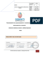 5.APF-1.4 (Procedimiento de Almacenamiento y Conservacion de Medicamentos e Insumos)