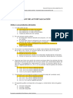 Test de Autoevaluación: 7: Los Productos Derivados