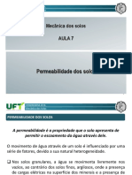 MESO - Aula 7 e 8 - Permeabilidade e Percolação