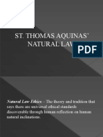 Natural Law Ethics