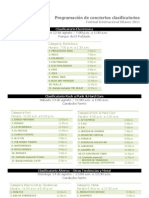 Descargar Aquí Programación - Clasificatorios Altavoz 2011