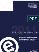 Perfil de Mercado de Software en Ecuador