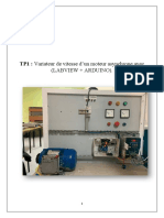 TP1: Variateur de Vitesse D'un Moteur Asynchrone Avec: (Labview + Arduino)