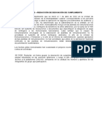 Caso Práctico 2 - Redacción de Desviación de Cumplimiento